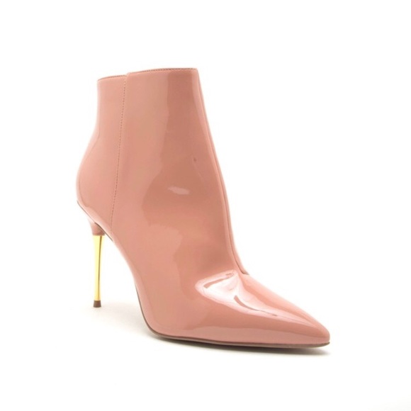 Qupid Shoes - Nude bootie 5.5 left